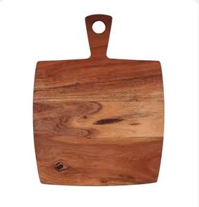 Planche à découper en bois de qualité supérieure avec bois durable, logo personnalisable, idéale pour toute préparation de cuisine, blocs à découper - Product Image 1