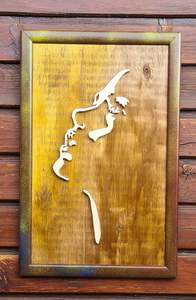 Pièces SUSPENDUES élégance ISLAMIQUE RAMADN EID AYTUL KURSI MUR RAMADAN DÉCOR islamique bois peintures murales mur musulman Muraland Coran Mural - Product Image 3