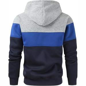 Sweat-shirt à capuche personnalisé de haute qualité 100% coton pour l'hiver, pour hommes et femmes, fournisseur d'impression avec logo recouvert - Product Image 3