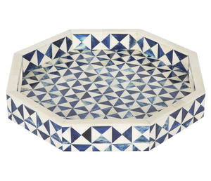 Hot Selling New Tray Style <b>Moroccan</b> Style Bone Inlay Serving Tray Serving Dishes Chocolate Serving Trays <b>Decor</b> Dishes Plate - Product Image 3