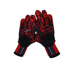 2024 ถุงมือผู้รักษาประตูสไตล์ใหม่เต็มนิ้วระบายอากาศคุณภาพสูงถุงมือผู้รักษาประตูสีทึบการออกแบบที่กําหนดเองและโลโก้ - Product Image 1