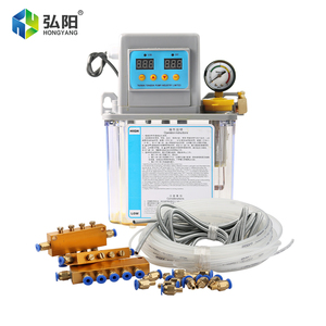 Bomba de Lubricación Automática de Aceite de 1.5L, Bomba de Combustible Eléctrica de 220V, Bomba Electromagnética para Máquina CNC, Lubricador con Suministro de Aceite Programado - Product Image 1