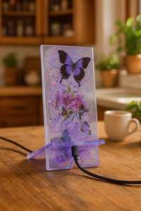 ที่วางโทรศัพท์มือถือแบบตั้งโต๊ะ ทำจากเรซิ่น งานแฮนด์เมด สำหรับสมาร์ทโฟน - Product Image 3