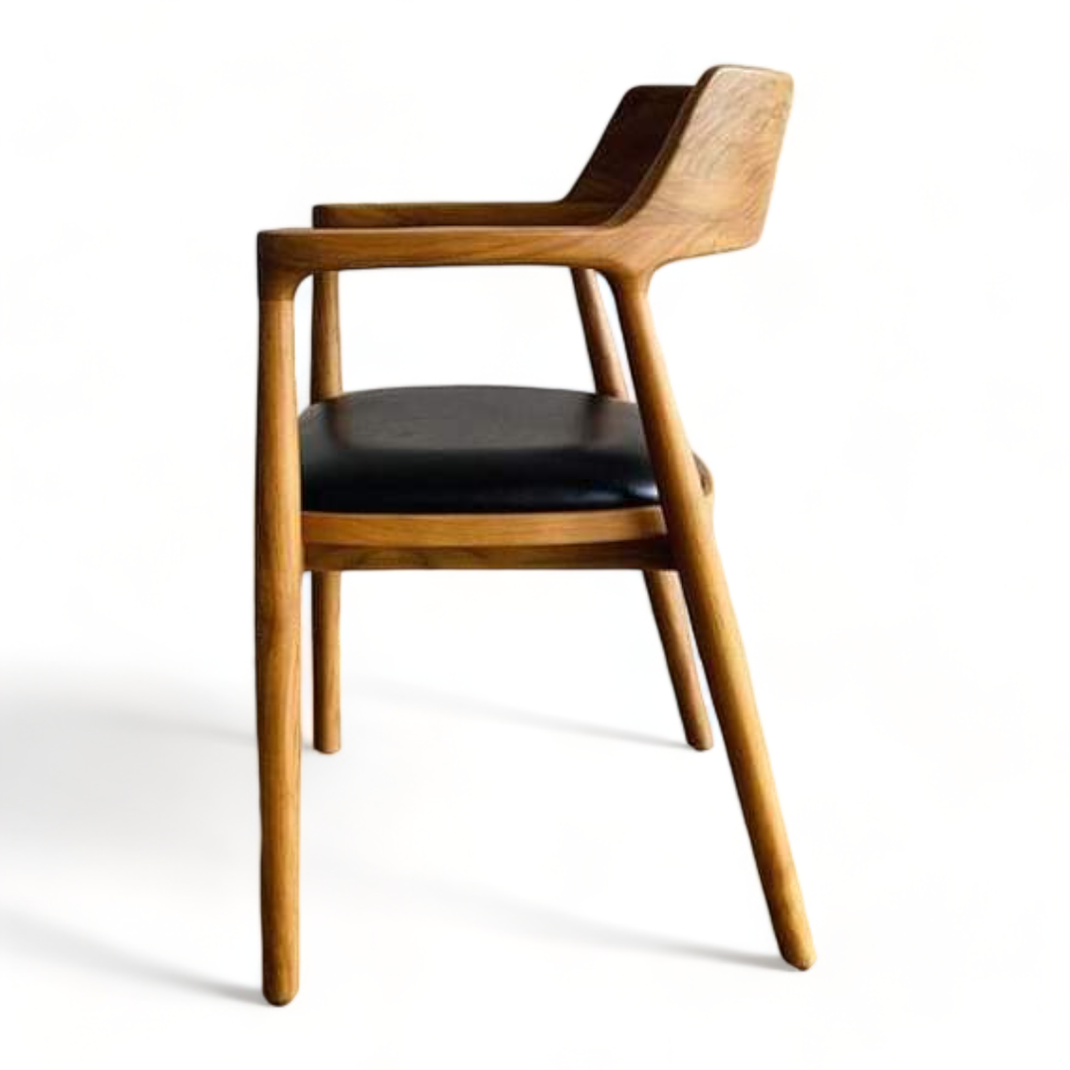 เก้าอี้แขนรับประทานอาหารพร้อมเบาะ