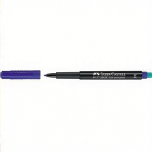 Stylo marqueur bleu Faber-Castell MULTIMARK 1525 1 mm, produit de haute qualité par Faber-Castell - Product Image 3