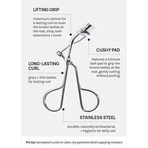 ที่ดัดขนตา A3shop AOA รุ่น Professional ทำจากสแตนเลส คุณภาพสูง พกพาสะดวก อุปกรณ์แต่งหน้าเพื่อความงามของดวงตา พร้อมกล่องเก็บ - Product Image 3