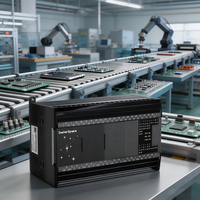 Controlador Lógico Programable Compatible con MODBUS RTU RS232 RS485 LAN USB, Multicomunicación, Interrupto, Automatización Industrial