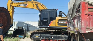 Usato SANY SY485HPro costruzione <span class=keywords><strong>attrezzature</strong></span> 58 Ton Cummins motore escavatore con martello e secchio - Product Image 2
