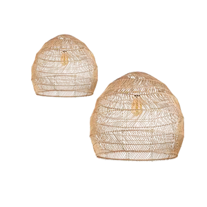 Esencia etérea: candelabros de linterna de ratán de bambú tejidos a mano perfectos para propiedades frente a la playa y retiros costeros al por mayor - Product Image 1