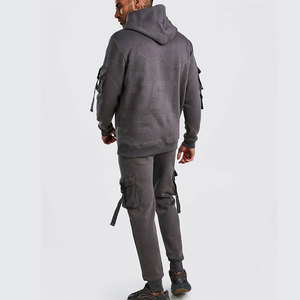 Conjunto Deportivo Informal con Logotipo Personalizado OEM ODM, Sudadera con Capucha y Pantalones para Hombre, Chándal de Lujo, Chándal de Alta Costura - Product Image 2