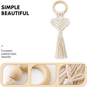 2023 vente chaude macramé rond de serviette pour mariage noël vacances fête Table à manger de l'inde ensemble de 2 - Product Image 6