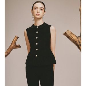 Chaleco de cristal de la colección de otoño con encanto más vendido para ropa de mujer estilo elegante hecho en Vietnam - Product Image 4