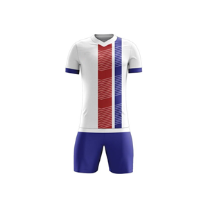 Uniforme de Fútbol Personalizable al por Mayor de Alta Calidad, Conjunto de Ropa Deportiva 100% Poliéster para Adultos Unisex - Product Image 4