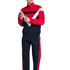 Conjunto de chándal cortavientos de invierno para hombre de último estilo, diseño sólido de talla grande 100% algodón transpirable de moda bajo MOQ al por mayor - Product Image 1