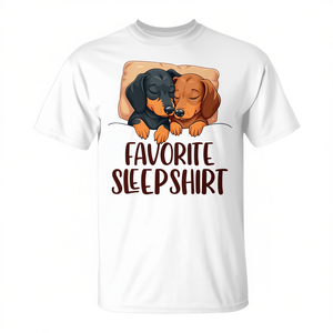 Maglietta promozionale per il sonno con motivo Bassotto Doxie Dog Nightgown - Product Image 2
