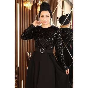 Combinaison décontractée ornée de paillettes avec motif Baklava - Product Image 2