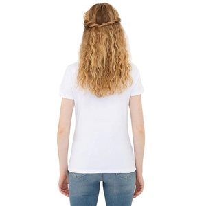 Polo personnalisé à manches courtes pour femmes avec col contrasté Tissu tricoté doux et respirant pour tenue décontractée Vêtements de travail Imprimé Desig - Product Image 2