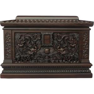 Wood Handcrafted Urn <b>Box</b> for Human Ashes Cremation Funeral Urns for Ashes Decorative Urn Human from Indian Exporter - Product Image 6