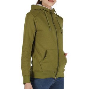 Sweat-shirts décontractés d'hiver pour femmes avec logo frontal, en polaire, écologiques, respirants, séchage rapide, service OEM, vente chaude - Product Image 4