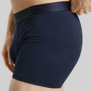 Calzoncillos bóxer urbanos cómodos para hombre, ropa interior duradera ligera transpirable suave de algodón elástico, perfecta para ropa activa e informal - Product Image 6