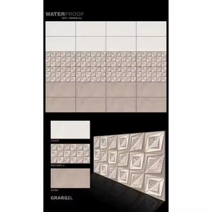 Carreaux de designer en céramique marbrée 12x24 finition mate porcelaine 30x60cm 300x600mm pour la décoration intérieure des sols et des murs - Product Image 6