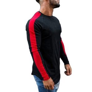 T-shirts décontractés pour hommes en sergé de coton respirant à col en V et manches courtes, impression de logo personnalisé, marque privée, vêtements d'extérieur, vente en gros, OEM - Product Image 1