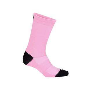 Calcetines de ciclismo transpirables con estampado de tripulación con detalle de puños, calcetines deportivos personalizados de algodón 100% para hombres y mujeres, correr en montaña al aire libre - Product Image 4