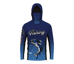 เสื้อตกปลาของผู้ชายผ้าแห้งเร็วปรับแต่งได้เสื้อผ้าปลาแบบระเหิดขนาดใหญ่พิเศษสำหรับทัวร์นาเมนต์ - Product Image 3