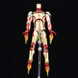 Figurine en PVC Iron Man ou MK 42, modèle de personnage robot de bonne qualité, accessoire, état neuf avec emballage en boîte - Product Image 5