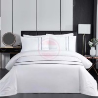 Draps de lit d'hôtel 100% coton Ensembles de literie Offres Spéciales les couvre-lits d'hôpital