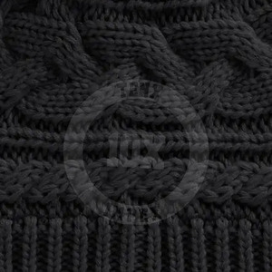 หมวกบีนนี่ผ้าฝ้ายถักสำหรับกลางแจ้งหมวกบีนนี่ผ้าแจ็คการ์ดงานตามสั่งสำหรับฤดูหนาว - Product Image 3