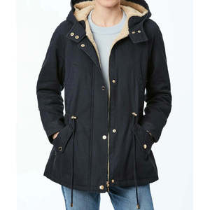 Giacca Anorak con Cappuccio in Grafite Taglia B per Ragazze, Collezione Junior - Product Image 1