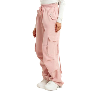 2025 nouveauté femmes Cargo pantalon multi-poches haute tendance filles perdre la coupe Street Wear pantalon - Product Image 3