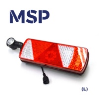25-3820-517 - Aspock ECOLED - Gauche 7 broches avec marqueur de contour et 2 X ASS2 - Pièces et accessoires de remorque - MSP Export
