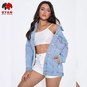 Chaqueta Vaquera de Alta Calidad para Mujer con Costuras Limpias, Diseño Sólido y Ajuste Cómodo para el Día a Día - Product Image 3