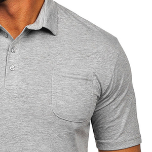 Camisetas Polo de Verano para Hombre de la Mejor Calidad, Transpirables, de Color Sólido, Diseño Personalizado, con Servicio OEM - Product Image 5