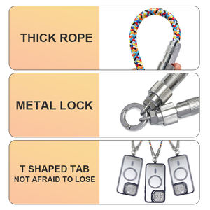 Modisches 2-in-1 Nylon & Zinklegierung Lanyard-Kabel Typ-C zu Typ-C Ladekabel Reinkupferleiter 3A Schnellladung Datenübertragung - Product Image 2