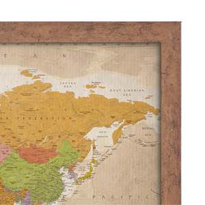 XXL Wood Decor Dark Oak <b>Poster</b> Frame 100 X 140 cm Classical Style MDF Photo Frame for A1 A3 A5 Photos - Product Image 4