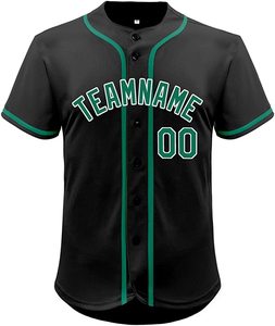 Jerseys de béisbol con botones de tela de malla de secado rápido, ropa de softbol, ropa deportiva, camisetas - Product Image 2