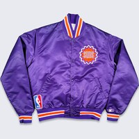 Blouson bomber vintage en satin personnalisable pour homme 2025, devant à col montant, Las Vegas Old School 90s Raiders Starter, personnalisé, collège