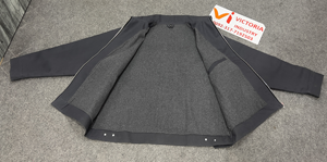 Vestes de travail en toile brodée épaisse, doublure en laine, style vintage décontracté, avec doublure en maille, pour printemps-été - Product Image 5