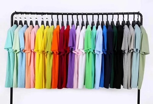 Camisetas de Manga Corta con Cuello Redondo para Hombre, Algodón Pima, Tejido de Punto, Transpirable, Antiarrugas, Secado Rápido, Estilo Casual para Otoño - Product Image 3