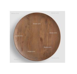 Fournisseur en gros de plaques de présentation rondes de qualité supérieure en bois pour l'utilisation dans les cuisines d'hôtel - Product Image 3