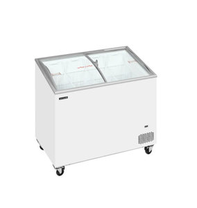 Congélateur coffre pour crème glacée - 230L, double température, usage domestique et extérieur, électrique - Product Image 3