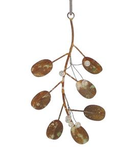 Luxury Metal Hanging Flower Bunch Ornament for Festive <b>Party</b> Home <b>Decor</b> for Christmas <b>Wall</b> Hanging Craft Use - Product Image 4