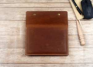 Housse pour ordinateur portable en cuir véritable de haute qualité, imperméable, pour Macbook, avec couleur et logo personnalisés, modèle LLS-0071 - Product Image 4