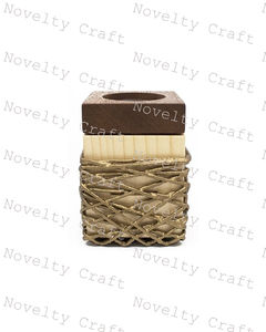 2025 regalos de lujo quemador de incienso de madera Bakhoor soporte de incienso impreso hecho a mano quemador de incienso perfumado religioso Mobkhar Bakhoor - Product Image 3