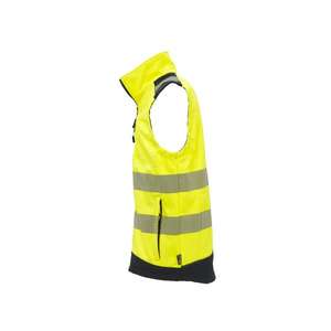 Vêtements de sécurité réfléchissants U-POWER Gilet Dany Yellow Fluo en tissu Softshell - Product Image 4