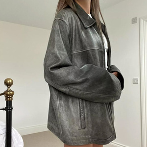 Chaquetas de Cuero de Moda para Mujer, Novedad Más Vendida, Ropa de Invierno, Chaquetas de Cuero de Manga Larga para Mujer - Product Image 5
