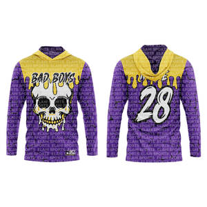 Paquete de oferta de béisbol KITS Venta al por mayor Colores personalizados Impresión digital Sublimado Antibacteriano Secado rápido Equipo adulto Reversible - Product Image 4